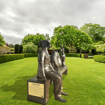 The Baby Bench (Bronze Sculpture)