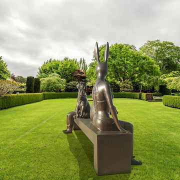 The Baby Bench (Bronze Sculpture)
