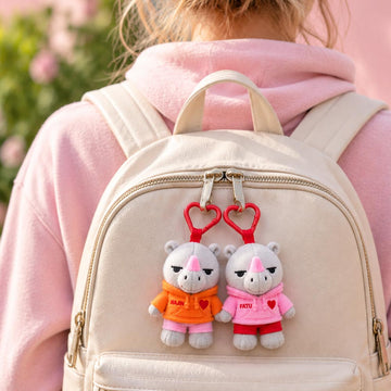 Najin and Fatu (Plush Collectible Keychains)