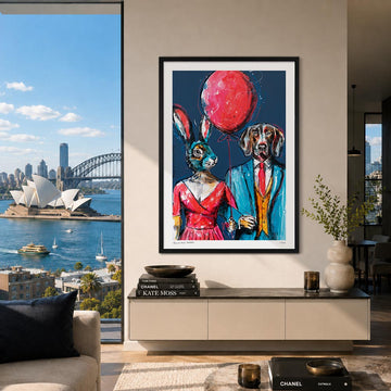 Balloon Lovers (Print)