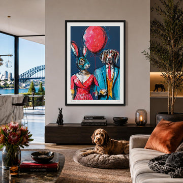 Balloon Lovers (Print)
