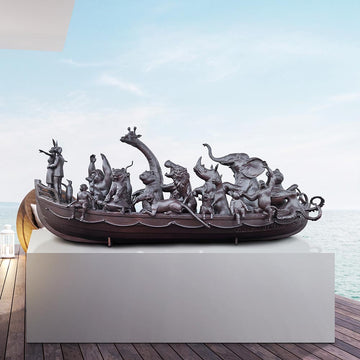The Wildlife Wonder Boat for Hope (Bronze Sculpture)