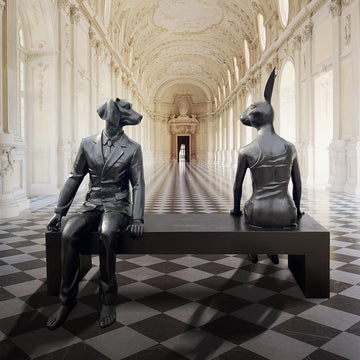 The Friends Forever Bench (Bronze Sculpture)