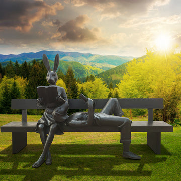 They Enjoyed the Quiet Time with Friends (Bronze Sculpture)