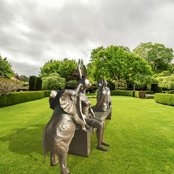 The Bench of Kindness (Bronze Sculpture)