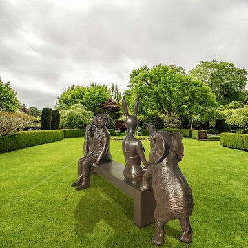 The Bench of Kindness (Bronze Sculpture)