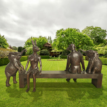 The Bench of Kindness (Bronze Sculpture)