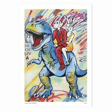 He Was Big and Blue (Print)