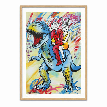 He Was Big and Blue (Print)