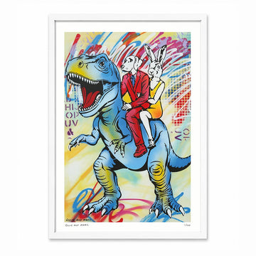 He Was Big and Blue (Print)