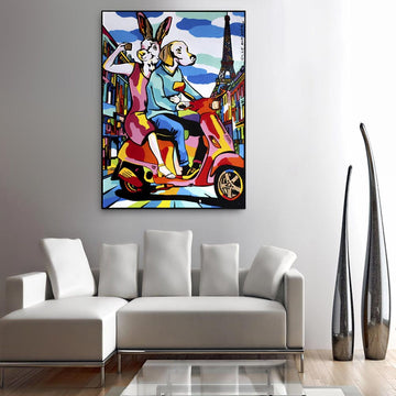 They Were Expecting Big Things (Original Painting)