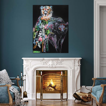 Blaze, the Fading Cheetah (Original Painting)