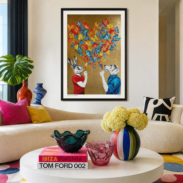 Blowing Butterflies (Print)