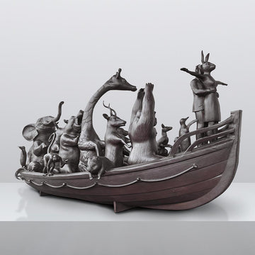 The Wildlife Wonder Boat for Hope (Bronze Sculpture)