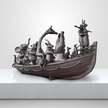 The Wildlife Wonder Boat for Hope (Bronze Sculpture)
