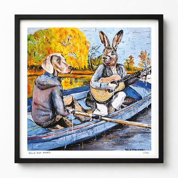 She Had Missed the Boat so Many Times in the Past but All That Was About to Change (Print)