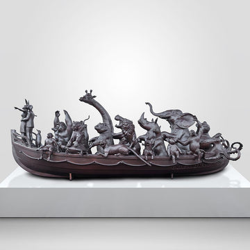 The Wildlife Wonder Boat for Hope (Bronze Sculpture)