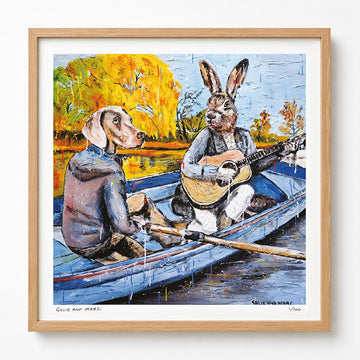 She Had Missed the Boat so Many Times in the Past but All That Was About to Change (Print)