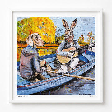 She Had Missed the Boat so Many Times in the Past but All That Was About to Change (Print)