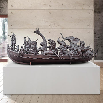The Wildlife Wonder Boat for Hope (Bronze Sculpture)