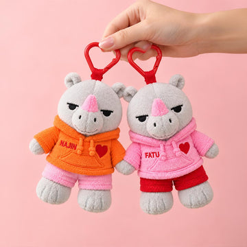 Najin and Fatu (Plush Collectible Keychains)