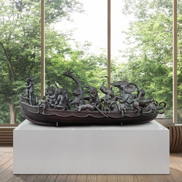 The Wildlife Wonder Boat for Hope (Bronze Sculpture)