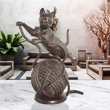 The Cat That Could Fly (Bronze Sculpture)