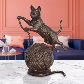 The Cat That Could Fly (Bronze Sculpture)