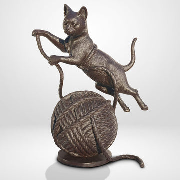 The Cat That Could Fly (Bronze Sculpture)