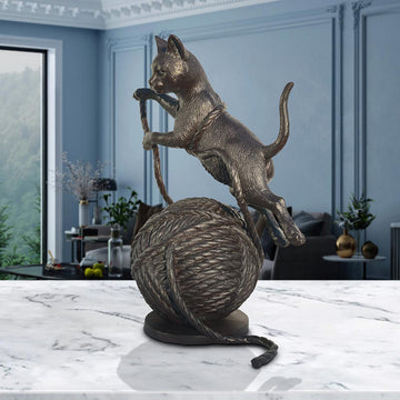 The Cat That Could Fly (Bronze Sculpture)