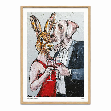 She Was Celebrating Another Wonderful Day Together (Print)