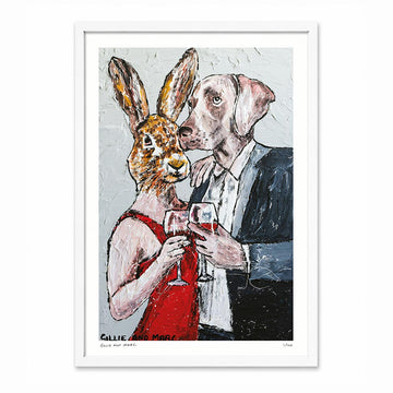 She Was Celebrating Another Wonderful Day Together (Print)