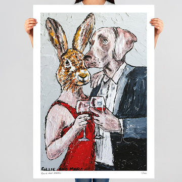 She Was Celebrating Another Wonderful Day Together (Print)