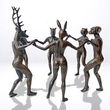 Circle of Friends (Bronze Sculpture)