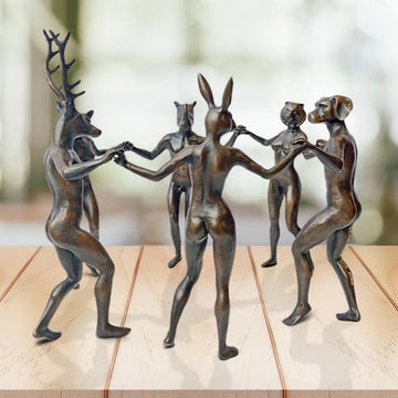Circle of Friends (Bronze Sculpture)