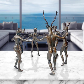 Circle of Friends (Bronze Sculpture)