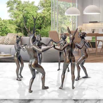 Circle of Friends (Bronze Sculpture)