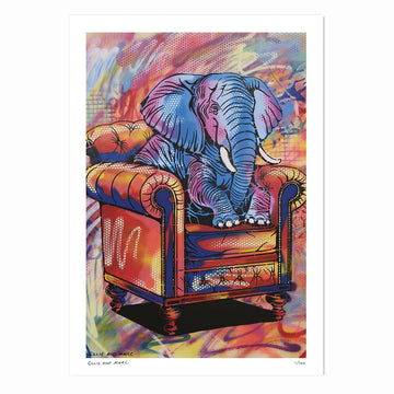 Elephant Is So Comfortable Again (Print)