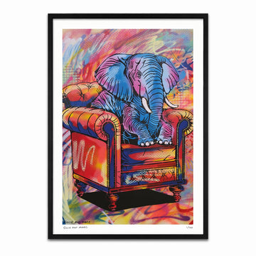 Elephant Is So Comfortable Again (Print)