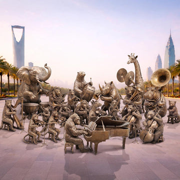 The Musicians (Bronze Sculpture)