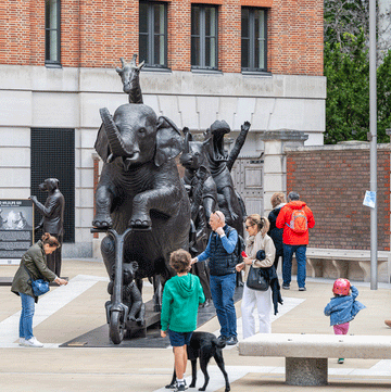 Go Wildlife Go (Bronze Sculpture)