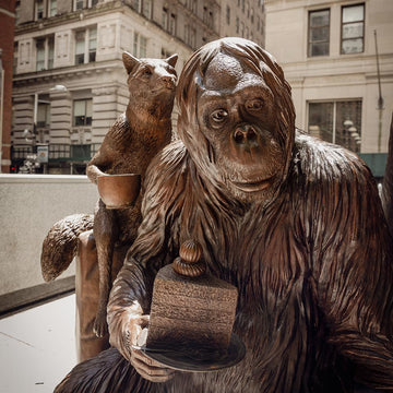 The Wild Couch Party (Bronze Sculpture)