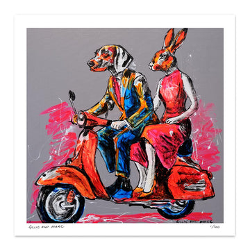 Vespa of Courage (Print)
