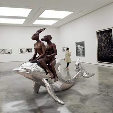 The Dolphin Riders (Bronze Sculpture)