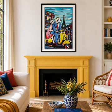 Their Dreams Came True in Paris (Print)