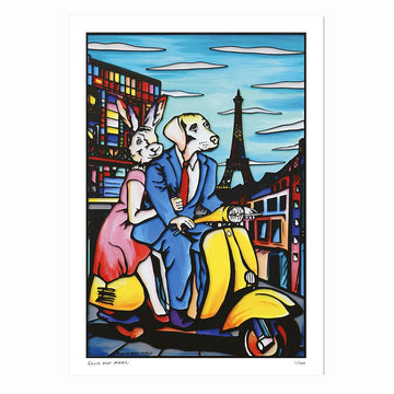 Their Dreams Came True in Paris (Print)
