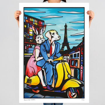 Their Dreams Came True in Paris (Print)