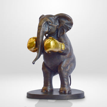 Elephant Warrior (Bronze Sculpture, Small)