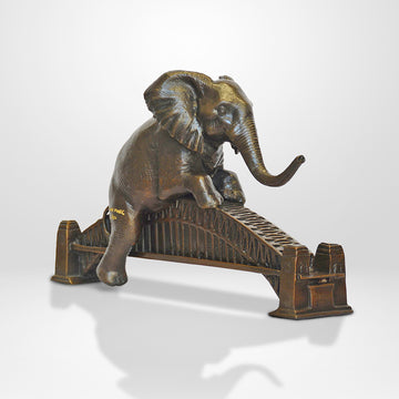 The Elephant Loved the Sydney Harbour Bridge (Bronze Sculpture, Small)