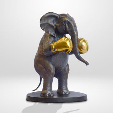 Elephant Warrior (Bronze Sculpture, Small)
